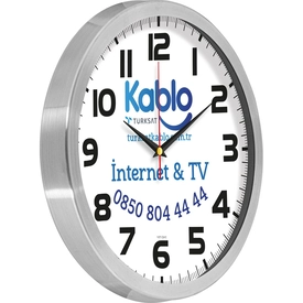 Alüminyum Duvar Saati