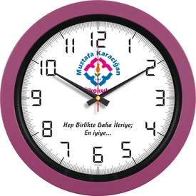 Plastik Duvar Saati