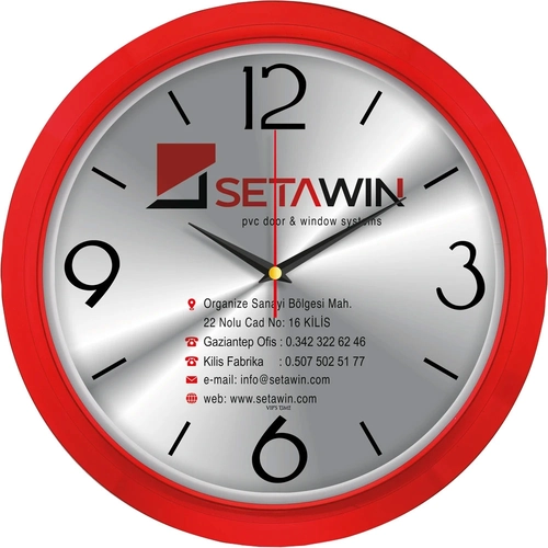 Plastik Duvar Saati